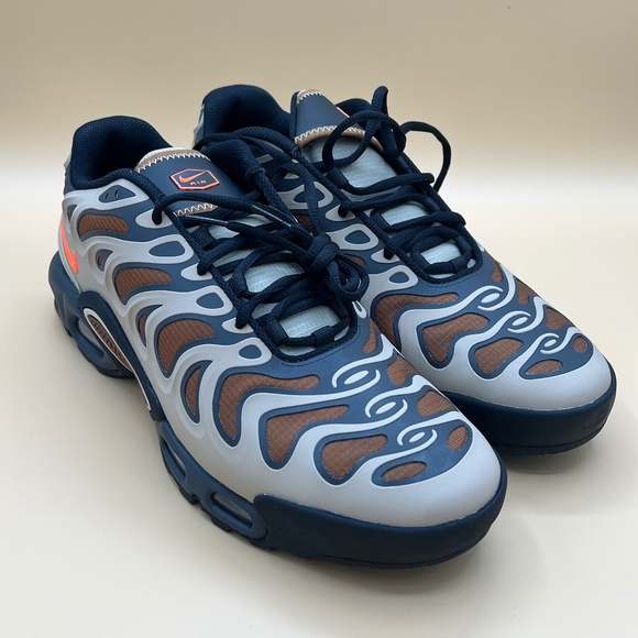 Nike Air Max Plus Tuned Navy Brown Gray Size 11.5 FZ3041-200 main image 4